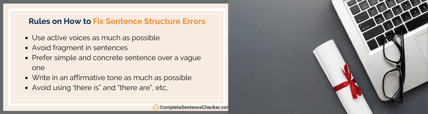 Free Online Sentence Structure Checker Complete Sentence Checker